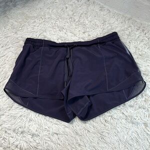 Lululemon Hotty Hot Short (Long 4") Black Grape
